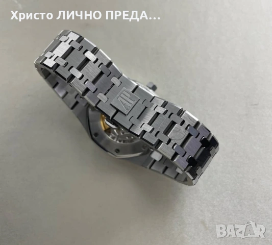 Януари промоция! Мъжки луксозен механичен часовник Audemars Piguet Royal Oak Blue Dial 41 mm, снимка 9 - Мъжки - 53091862
