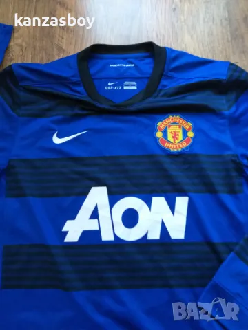 Manchester United 2011-13 Nike Away Shirt - футболна ретро блуза L, снимка 2 - Блузи - 48002323