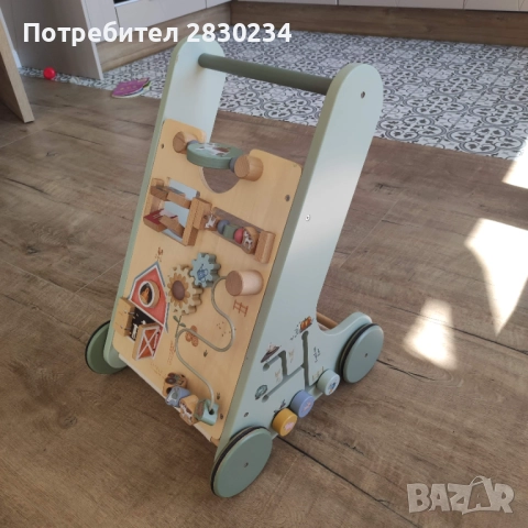 Дървена Проходилка с Активности Little Farm (Little Dutch), снимка 1