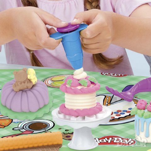 Детски комплект за моделиране на сладкиши / Kitchen Creations Play Play-Doh/ Hasbro, снимка 3 - Пластелини, моделини и пясъци - 36726017