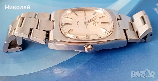 OMEGA Geneve - оригинален швейцарски часовник автоматик, снимка 7 - Мъжки - 43252554