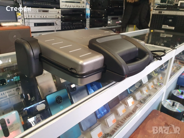 НОВА! Електрическа скара, Severin, 1800W, Термоустойчив капак, Контрол на температурата, Незалепващи, снимка 5 - Скари - 51983295