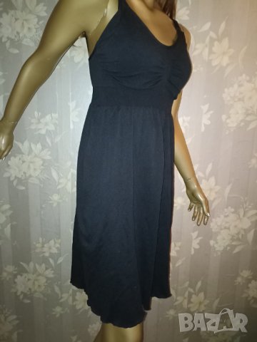 IloveSia- L-Безшевна черна рокля за бременни и кърмачки , снимка 11 - Рокли - 43095882