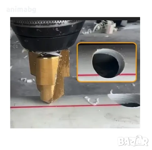 ANIMABG Комплект 3 свредла за използвани фитинги, MMP/PVC/PPR тръби, снимка 4 - Друга електроника - 49300982