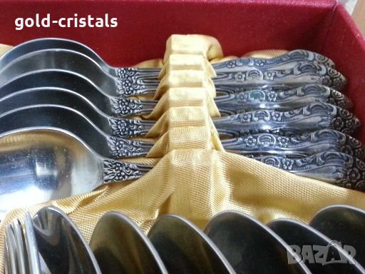 Антикварен руски сервиз прибори за хранене, снимка 12 - Антикварни и старинни предмети - 28560592