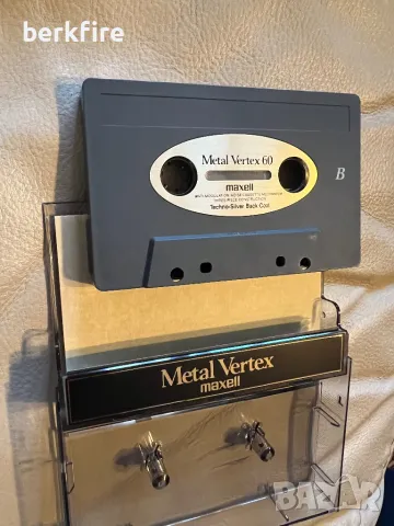 Maxell Metal Vertex 60, снимка 2 - Аудио касети - 48047145