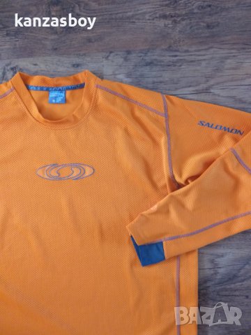 salomon - страхотна мъжка блуза 2ХЛ КАТО НОВА, снимка 3 - Спортни дрехи, екипи - 43450637