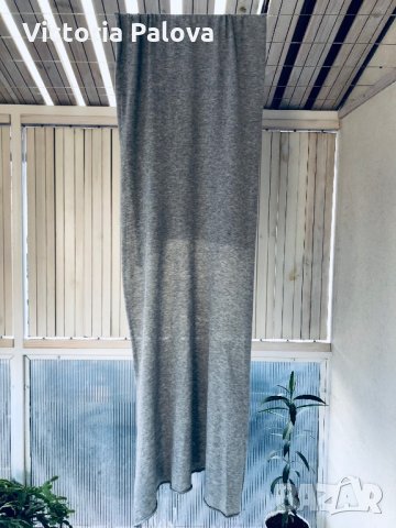 Хубав удобен сив шал 160см на 50см, снимка 2 - Шалове - 27230018