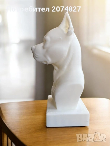 American Pitbull Terrier Буст / Питбул бюст, снимка 2 - Декорация за дома - 53370387