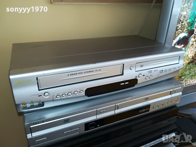 funai hifi stereo video 6 head+dvd 1507212017, снимка 14 - Плейъри, домашно кино, прожектори - 33532684