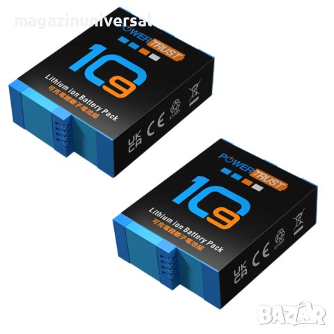 Батерия за GoPro, Hero 10, 9, 11, 12, камера, Go Pro, HERO, AHDBT-901, батерия, AHDBT 901, AHDBT901, снимка 2 - Батерии, зарядни - 43093942