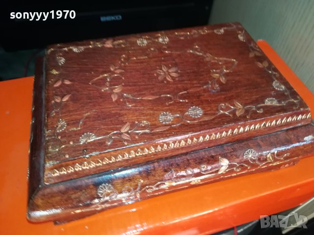 ДЪРВЕНА КУТИЯ ОТ ФРАНЦИЯ 2512231519, снимка 7 - Антикварни и старинни предмети - 43543413