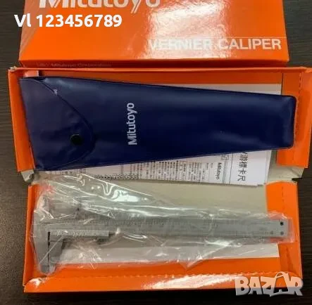 Mitutoyo-шублер двустранен, дълбокомер, / 0-150 mm, снимка 2 - Шублери - 50823837