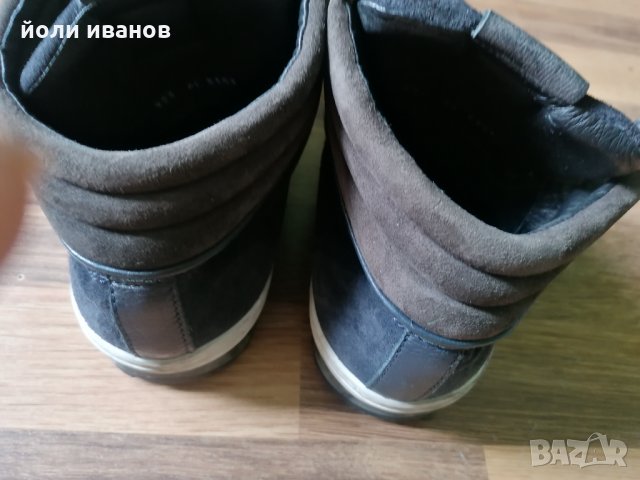 Нави кожени обувки,нови,44 номер, снимка 10 - Ежедневни обувки - 32883829