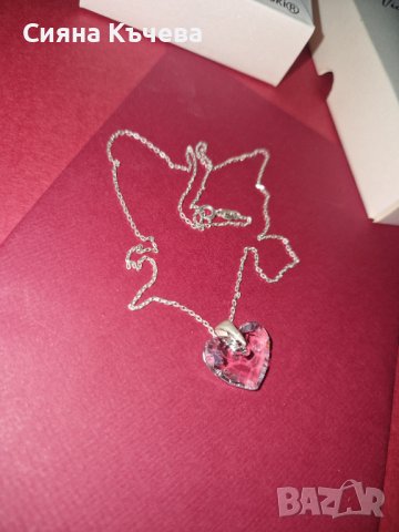Дамско колие с кристал Swarovski, снимка 9 - Колиета, медальони, синджири - 43699845