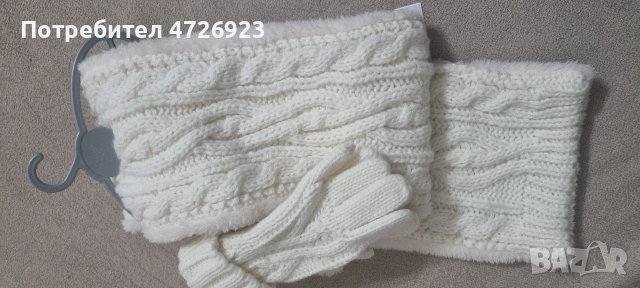 детски шал шапка, снимка 3 - Шапки, шалове и ръкавици - 53371906