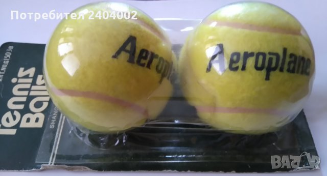 Топки за тенис на корт Аeroplane - нови китайски, снимка 2 - Тенис - 27731819
