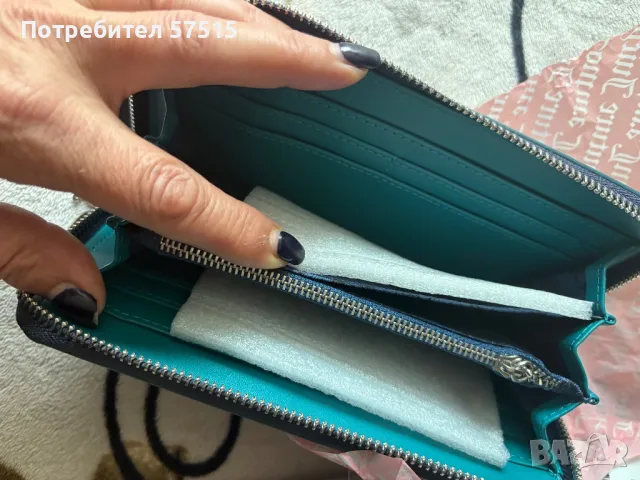 Juicy Couture портфейли нови с етикети, снимка 8 - Портфейли, портмонета - 49656944