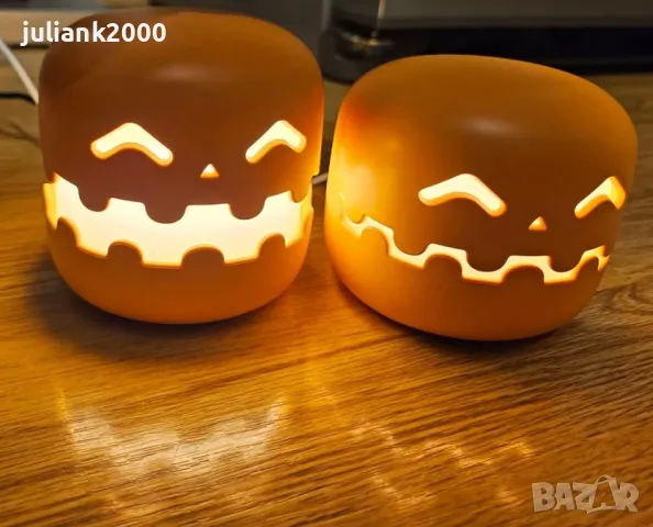 Лампа тиква забавна, снимка 1