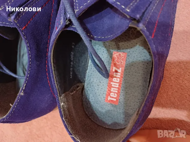 Два чифта мъжки обувки - Tendenz / Тенденз 43 номер , снимка 4 - Официални обувки - 50239394