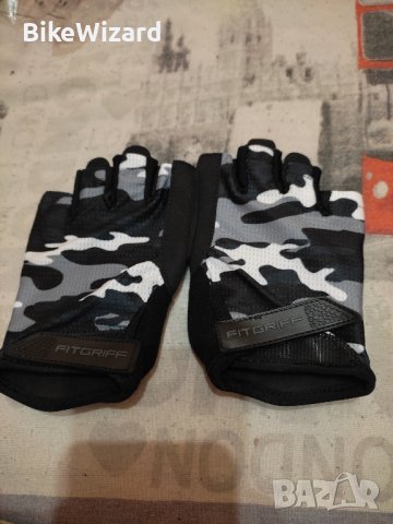 Fitgriff ръкавици за трениране камофлажни размер 7 НОВИ 