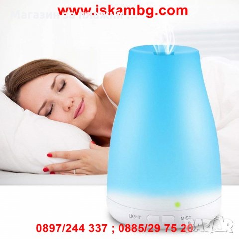 Дифузер и овлажнител на въздух , с изпарител на етерични масла - код 2023, снимка 8 - Други стоки за дома - 26856772