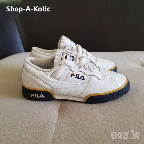Original Retro FILA OG Low Profile Leather Tennis Fitness Shoes, снимка 2 - Маратонки - 38566552