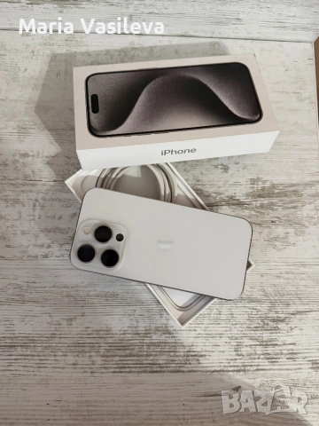 Продавам IPhone 15 pro 256GB, снимка 5 - Apple iPhone - 53445534