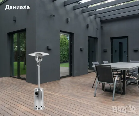 Външен газов отоплител, 13kW, гъба, инокс, снимка 2 - Други стоки за дома - 48524806