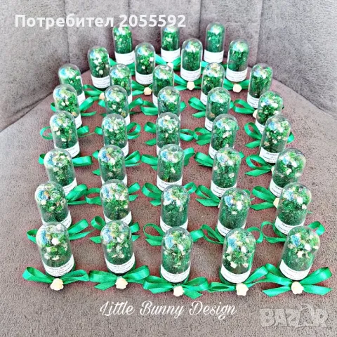 Подаръчета - вечни цвета в стъкленица с магнит , снимка 4 - Подаръци за юбилей - 48905056