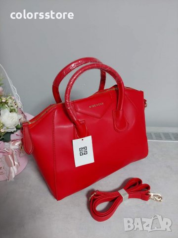 Червена чанта Givenshy  код SG607, снимка 2 - Чанти - 39602239