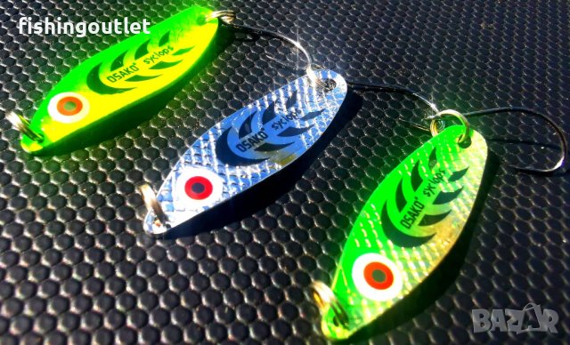 10 микроклатушки за кефал и пъстърва / 4см / 3гр / Цена за брой 6лв, снимка 3 - Такъми - 38177315