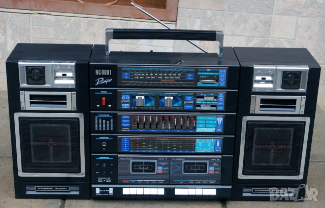 Един от най големите касетофони в света! Сервизиран,като нов!