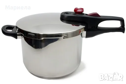 Нов комплект Elo от 7 части 2 тенджери под налягане DUO 3 и 6л, снимка 3 - Съдове за готвене - 48991584