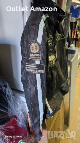 Urban Leather '58 GENTS' | Мъжко кожено мотоциклетно яке , снимка 4 - Аксесоари и консумативи - 47378334