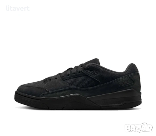 ежедневни спортни обувки Jordan Flight Court Black Anthracite