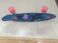 PennyBoard с дръжка и светлини в колелата, 60 x 16,5 x 13 cm, снимка 3