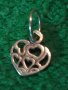 СЪРЦЕВИДНО СРЕБЪРНО РОМАНТИЧНО АЖУРНО АРТ МЕДАЛЬОНЧЕ СРЕБРО 925 ФЕШЪН ПЕНДАНТ 38286, снимка 11