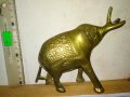 СИМПАТИЧНА КЪСМЕТЛИЙСКА ДЕКОРАТИВНА ОРНАМЕНТИРАНА БРОНЗОВА ФИГУРКА СЛОНЧЕ - За ЩАСТИЕ за ДОМА 42704, снимка 8