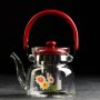 Огнеопорен стъклен чайник, 600ML/1100ML/1400ML, снимка 1 - Прибори за хранене, готвене и сервиране - 44054593