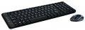 Клавиатура с мишка Безжична Logitech MK220 черна Deskset Wireless, снимка 4