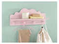 НОВИ! Детска закачалка с рафт 2в1 бял син розов, снимка 10