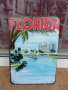 Метална табела Florida Флорида круизи коаби хотели сгради, снимка 1