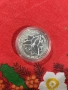 Сребърна монета Дядо Коледа, снимка 2