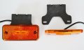 1 бр. ЛЕД LED габарити рогчета за камион ремарке , ОРАНЖЕВИ , 12V-24 , снимка 3