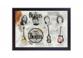 The Beatles постер плакат Бийтълс  Арт. стил Леонардо да Винчи