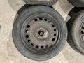 Железни джанти със зимни гуми 205/55/16 свалени от Опел Астра H , снимка 3