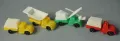 4 Стари Соц.Играчки фигурки играчки Камиончета строителна техника, снимка 3