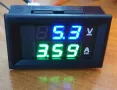 Волтметър-амперметър DC 100V/10А , снимка 2