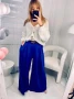 панталон с широк крачол тип пола панталон , снимка 7